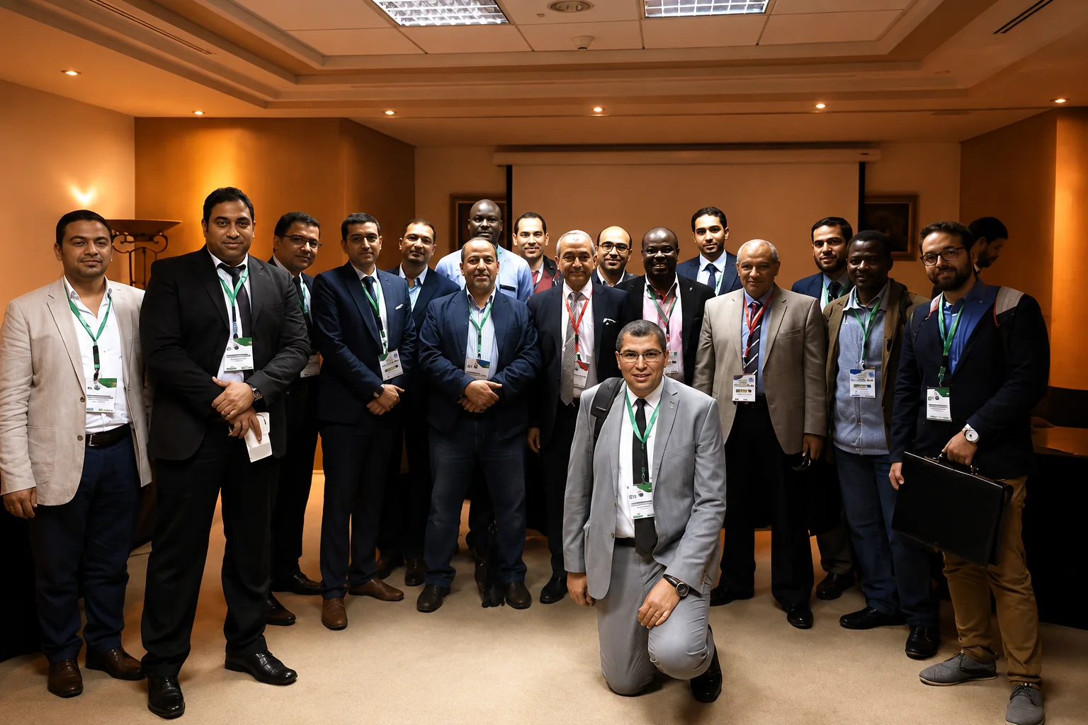 Dr. Raymond Joseph Malinga participating in a professional medical gathering